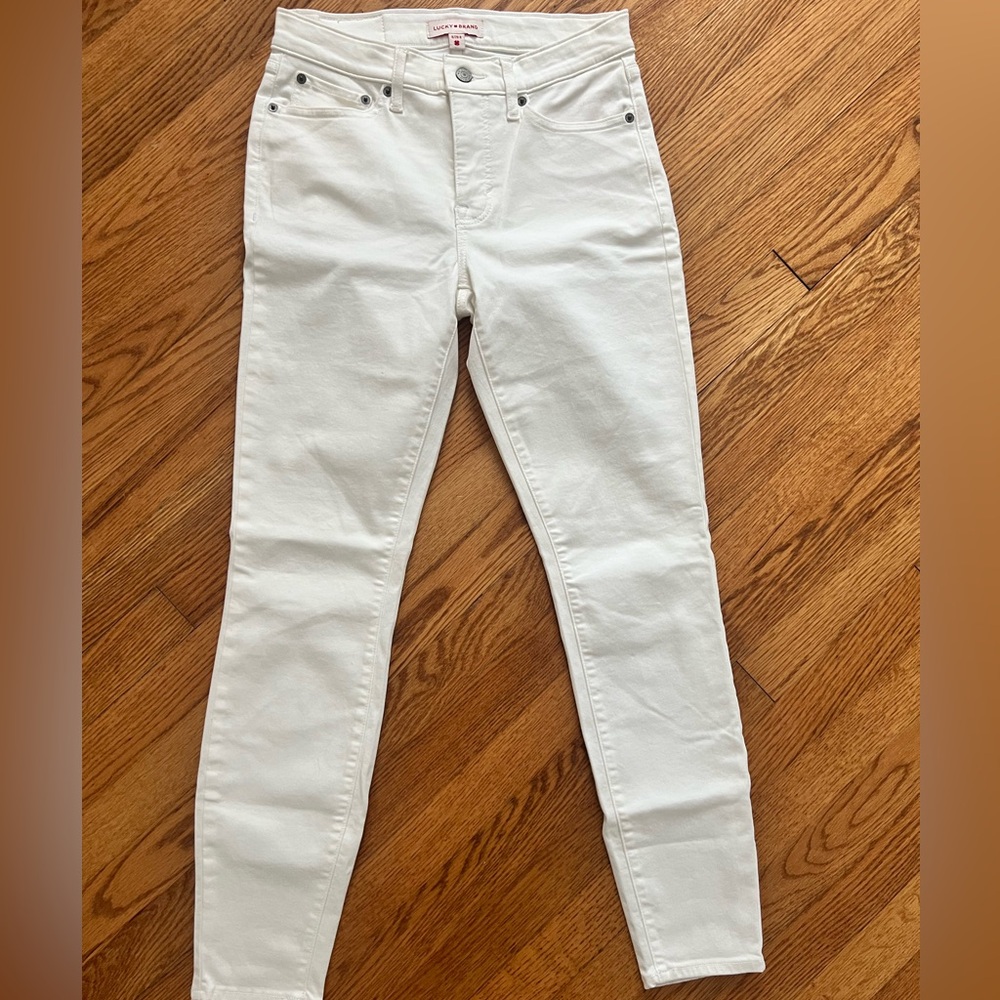 White jeans